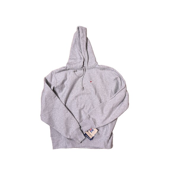 Champion Reverse Weave Hoodie Oxford Gray Sweatshirt Vintage - Men's Medium NWT - Picture 2 of 6